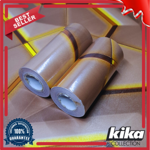 Border List Wallpaper Motif 3D 10cm x 10m Sticker Dekorasi Rumah Stiker List Border 3D