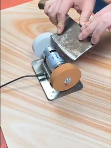 Double Grinder Machine Grinder 7 gears Electric Bench Grinder Power supply version and battery version