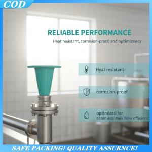 (COD) Cow Goat Fake Nipple Milking Machine Milk Inflation Stopper Leak Proof Cow Milking Teat Cups For Shut Off Milking