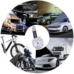 Tire Inflation Pressure Gauge Measurement High Precisions Meter Detector Car Tire Pressure Gauge Tyre Deflation Pointers