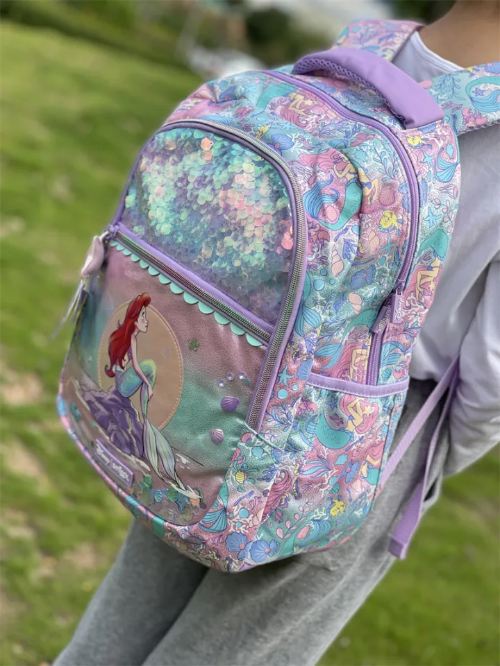 Bag Crckt Mermaid Backpack READY STOCK] [ORIGINAL]Smiggle Backpack  Mermaid Princess Ariel
