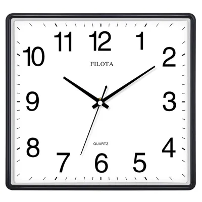 FCSquare Quartz Wall Clock Silent Living Room Decor Simple Creative Fashion No Drilling Required Home Use Clock Hanging on Wall