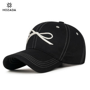 HOZADA Womens Baseball Cap Fashion Summer Cap Bowknot Design Outdoor Sunshade Hat Embroidery Design Breathable Baseball Cap Leisure Peaked Cap Fashion Sun Protection Hat Adjustable Hat Outdoor Sports Travel Cap