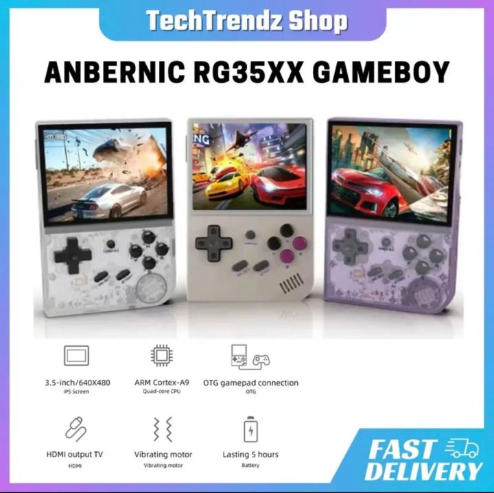 ANBERNIC RG35xx /RG35XX PLUS retro game console open source handheld