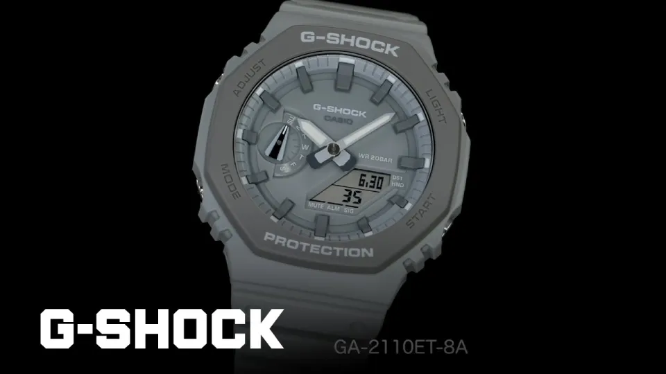 CASIO G-SHOCK GA-2110ET-8A Thin | SPORTS WATCH | SHOCK RESISTANT