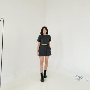 Easy Saturday Beca Skort Set - Pakaian Set Wanita Rok Celana