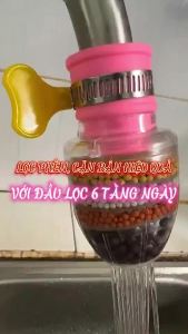 Đầu Vòi Lọc Nuớc Tăng Áp Bồn Rửa Chén Bát Vòi Tăng Áp Có Khóa Để Bồn Rửa Chén Bát Tiện Lợi