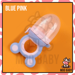 Moo Baby Nipple Teether Soother Newborn Infant Nano Pacifier Clip Chain Puting Baby Dummy Dummies Anti Jongang Lembut