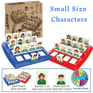 Who Is It Guessing Board Game Retro Family Interactive Educational Toys For Kids Adults Fun Party Table Logic Training Games