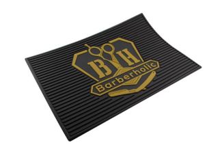 แผ่นยางวางอุปกรณ์ช่างตัดผม แผ่นยางวางอุปกรณ์ร้านตัดผม แผ่นยางวางอุปกรณ์ช่างผมบาร์เบอร์