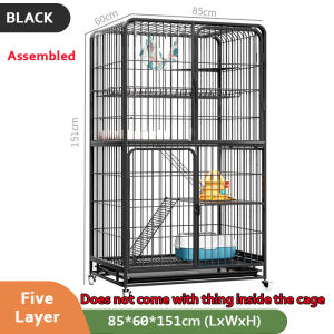 【SG SELLER】Pet Cage With Wheels Multi Level Big Cat Cage Condo House Villa/ Rabbit Cage/ Bird Parrot Cage / Pets Cage Chinchilla