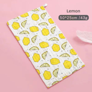 25*50cm Big 100% Cotton Face Towel for Newborn baby soft Natural Muslin Kid Boy Girl Towel
