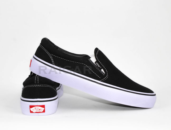 Sepatu vans slip on tanpa tali pria wanita keren buat gaya terbaru
