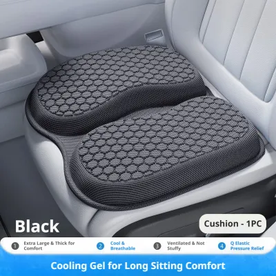 Seametal mùa hè Đệm ghế ô tô thoáng khí Gel làm lạnh Tấm Bọc ghế Pad thiết kế kiểu tổ ong cho xe Ghế Ghế văn phòng