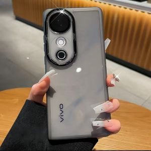 Case For VIVO V40 5G Case TPU Soft Silicone Transparent Phone Cover For Vivo V 40 Camera Protection Shell Shockproof Bumper