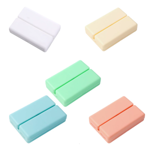 Pills Box Magnetic Organizer 7 Compartments Foldable Weekly Container Practical Design For Commuting Or Desk Storage