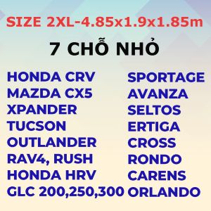 Bạt Phủ Ô Tô Vải Dù Oxford Cao Cấp - Care Chính Hãng Chống Nóng Chống Mưa Chống Xước Xe Có Phản Quang