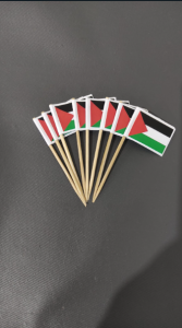 50 pc -Tusuk gigi bendera PALESTINA- hiasan kue/- topper kue