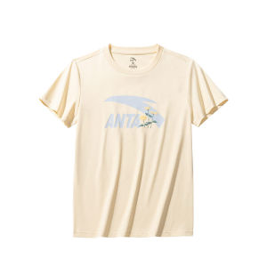 ANTA Women Short Sleeve T-Shirt Breathable Antibacterial Tee Slimming for Active Wear 962528101 Legit Official Store