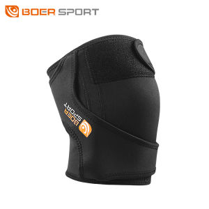 Boer Knee Brace Sleeve Support Sports Safety Knee Pads Arthritis Orthopedic Splint Knee Joint Leg Compression Sleeve Tennis Kneepad Single Pack
