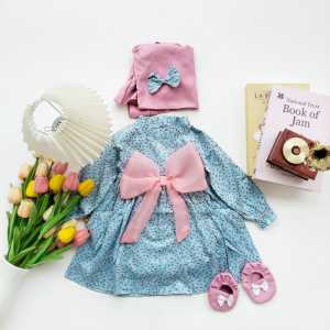Jelova 1pcs Tasya Gamis Dress Set Baby Bayi