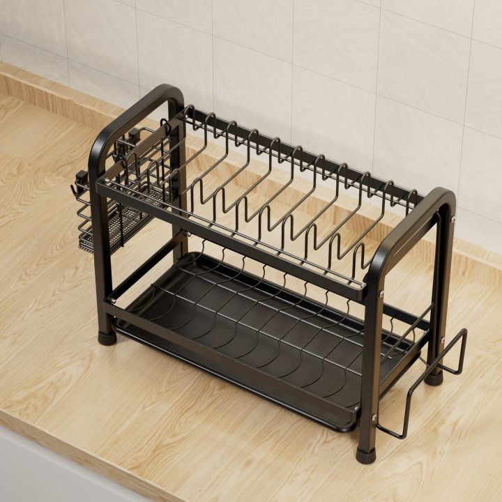 2-Layer%20Dish%20Rack%20Kitchen%20Dish%20Storage%20Rack%20Black%20Kitchen%20Utensil%20Rack%20With%20Pull%20Drain%20Tray%20Kitchen%20Organizer%20-%20Image%205