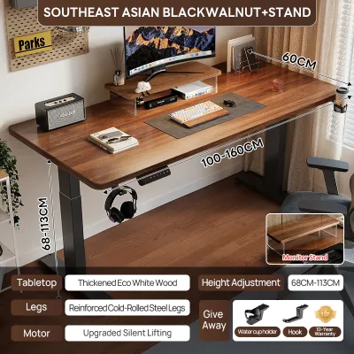 【30-Day Free Trial】Xpanse Electric Office Table Study Computer Table Adjustable Table Gaming Desk
