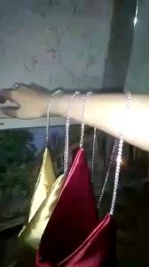 Cowl Neck Elegant Dress (Diamond Strap)