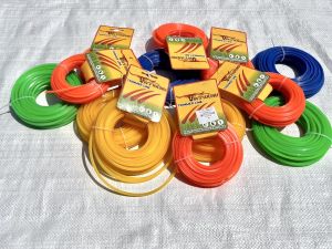 สายเอ็นตัดหญ้า (แพ็ค 1ชิ้น) 15 เมตร ขนาด 2 มิล 2.5มิล 3 มิล 3.5 มิล 4 มิล (เอ็นหนาและเหนียว)