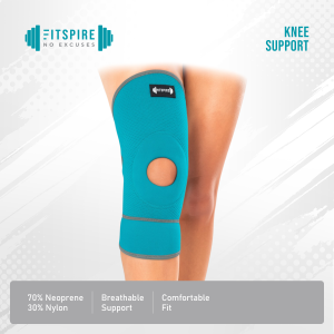 FITSPIRE Breathable Knee Support Knee Brace Support Sleeve Sport Compression Pad Exercise Fitness Home Gym