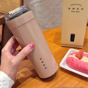 [SG Ready Stock]550ML SMEG Cup Cold Hot large Capacity Stainless Steel Smeg Tumbler Water Coffee Mug/Thermos Cup