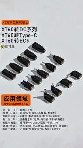 USB-C/Type-C Male to XT60 Male 100W Charging Plug Adapter for ToolkitRC/Laptop/UAV/Airplane Model/Car Model