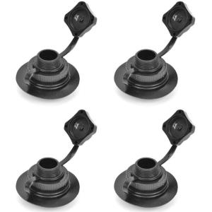4pcs Durability Safety Air Valves Mouthpieces Drain Valves Replacement Repair Part Boats Accessories