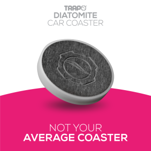 Trapo Diatomite Cup Coaster / Car Interior Accessories