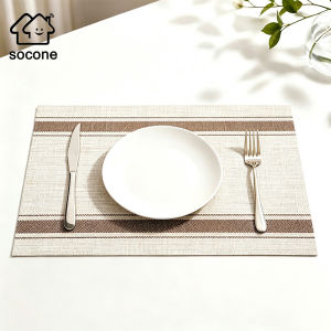 Socone Table Place Mat PVC Dining Table Mat 45X30cm