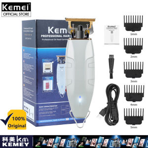 Kemei KM-1931 Professional Hair Clipper Barber Hair Trimmer for Men Retro Buddha Cordless Edge Electric Hair Cutting Machine