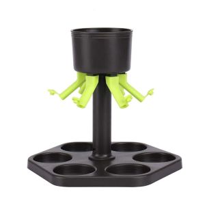 HJKL Thực tế Dễ dàng Làm Sạch Uống Trò Chơi PE Bartender Công Cụ Whisky Phân Phối Phễu Rượu Vang Quả Bia Dispenser Giá Đặt rượu vang Bar Phụ Kiện