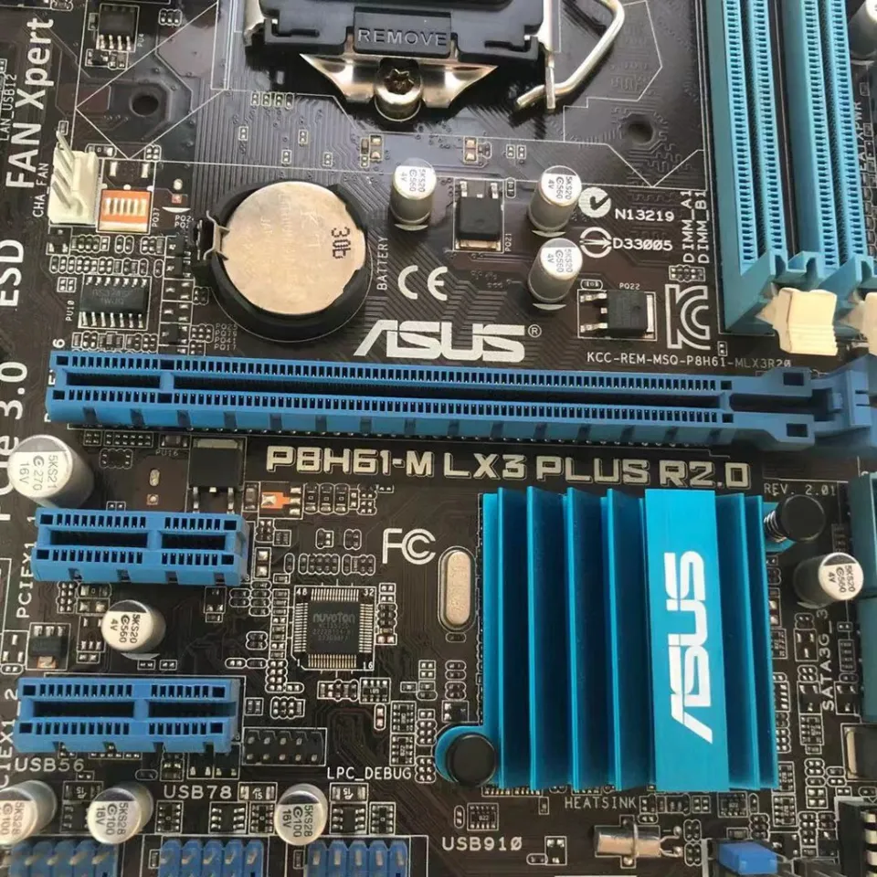 Lx3 Plus Motherboard Asus 1155 Asus P8H61-M LX3 PLUS Desktop