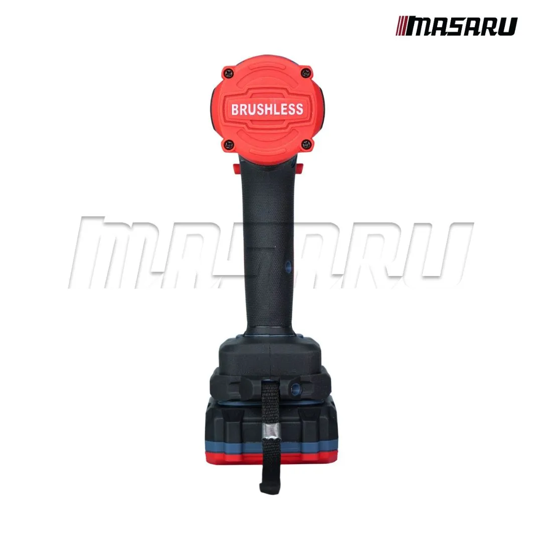 MASARU รุ่น SCDI-155 แรงบิด 230 N.m ไขควงกระแทกไร้สาย ไขควงไร้สาย มอเตอร์บัสเลส อุปกรณ์ครบชุด Brushless