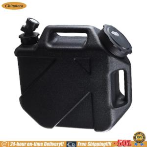 [Chinatera Brand Store]10L Outdoor Water Bin Large Capacity Portable Drinking Water Canister with Detachable Faucet No Leakage Travel Camping Supplies