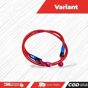 Selang Rem Depan Carbon Model TDR 95CM Universal Semua Motor Genio Mio Vixion Rxk Jupiter Vario DLL