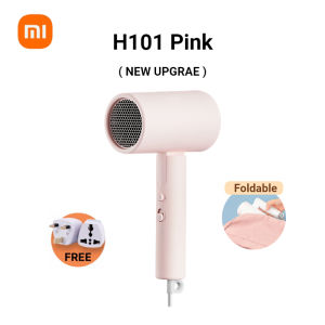 Xiaomi Hair Dryer H101 1600W Negative Ion Hair Dryer Professional Hairdressing Dryer Travel Portable Compact Folding Hair Dryers Diffuser Anti Damage Deep Hydration Hair Care Pengering Rambut