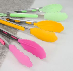 (BISA COD) PROMO ALAT PENCAPIT MAKANAN DAN GORENGAN SILICON FOOD GRADE WARNA WARNI