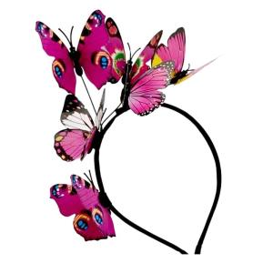 Thanh Lịch Bướm Phụ kiện tóc Headband Độc Đáo Bướm kẹp tóc Cho Phụ Nữ Và Cô Gái trang phục halloween Đám Cưới