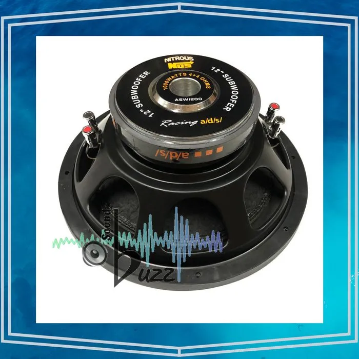 Speaker Subwoofer 12 inch ADS Nitrous NOS Racing ASW 1200 Lazada