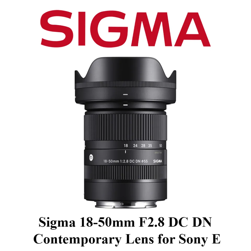 Sigma 18-50mm F2.8 DC DN Contemporary Lens for Sony E / Fujifilm X