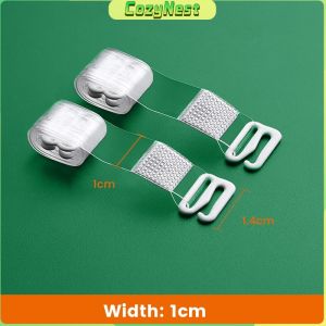 C.N Transparent Invisible Non-Slip Underwear Bra Straps Width 0.1cm/1cm/1.2cm/1.5cm/1.8cm