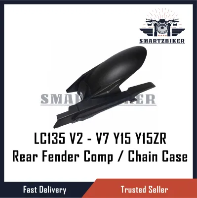 Yamaha Original LC135 V2 V3 V4 V5 V6 V7 Rear Fender Comp / Chain Case / Cover Rantai - 55D-F1650-00 PETI RANTAI CASING