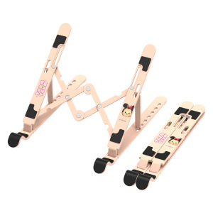 100% xác thực Disney đế máy tính xách tay lotso Winnie máy tính xách tay chủ giá để bàn Mickey Minnie 7-vị trí di động có thể điều chỉnh Lưu trữ tản nhiệt Tương thích với máy tính xách tay trong vòng 17.3 inch ZJ-807