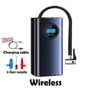 4 in 1 car jump starter powerbank jumper with pump tyre With Air Compressor 12V Emergency Jumper Starter